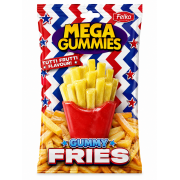 Maxi Gummy American Fries 120 Gr