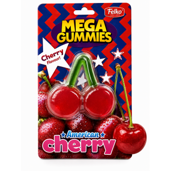 Maxi Gummy American Cherry 120 Gr