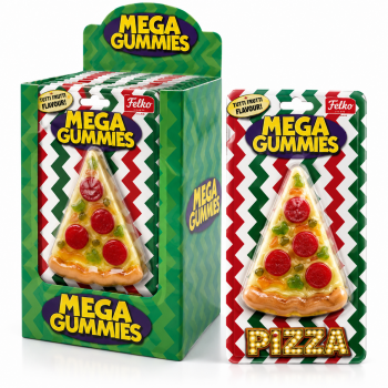 Maxi Gummy Pizza Slice 120 Gr