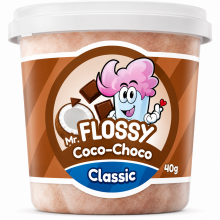 Mr Flossy Barbe &agrave; papa Classic Coco Choco 40 G