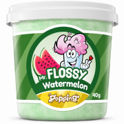 Mr Flossy Barbe à papa Pétillante Pastèque 40 Gr