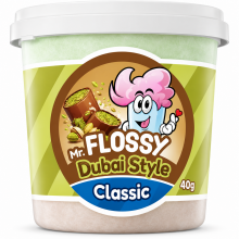 Mr Flossy Barbe &agrave; papa Classic Duba&iuml; Style 40 Gr