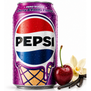Pepsi Cherry & Vanilla Zero Sugar 330ml