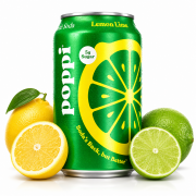 Poppi Prebiotic Lemon Lime 330ml Poppi Prebiotic Lemon Lime 330ml