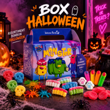 Box Assortiment Bonbons Halloween 500 Gr