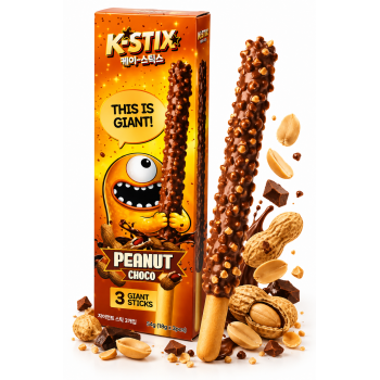 K-Stix Peanut Choco Stix 57 Gr