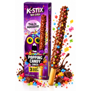 K-Stix Popping Candy Choco Stix 57 Gr