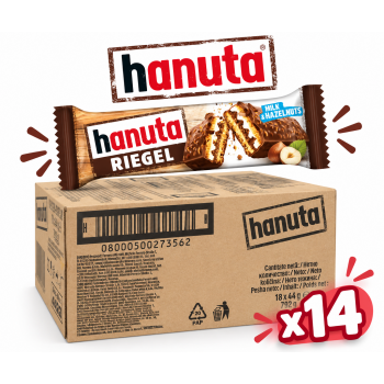 Boite de 14 Hanuta 483 Gr