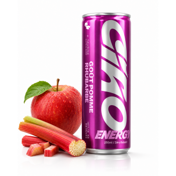 Ciao Energy Pomme Rhubarbe 250 ml
