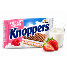 Knoppers Raspberry Yogurt 25 Gr