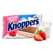 Knoppers Raspberry Yogurt 25 Gr Knoppers Raspberry Yogurt 25 Gr