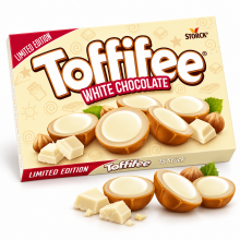Coupelles Toffifee White Chocolate 125 Gr