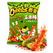Cheetos Flamin Hot Crunchy Dill Pickle 60 Gr Cheetos Flamin Hot Crunchy Dill Pickle 60 Gr