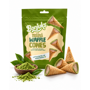 Bonjuks Cornet Matcha 50 Gr