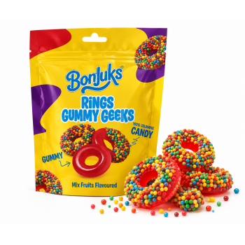 Bonjuks Rings Gummy Geek 70 Gr