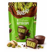 Bonjuks Butter Cups Pistachio 90 Gr