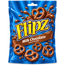 Flipz Milk Chocolate Pretzel 100 Gr