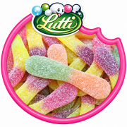 Langue citrique XL Fruit Lutti 100 Gr