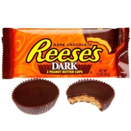 Reese's Cups x2 Chocolat Noir Et Beurre De Cacahuëtes - 42 Gr Reese's Cups x2 Chocolat Noir Et Beurre De Cacahuëtes - 42 Gr